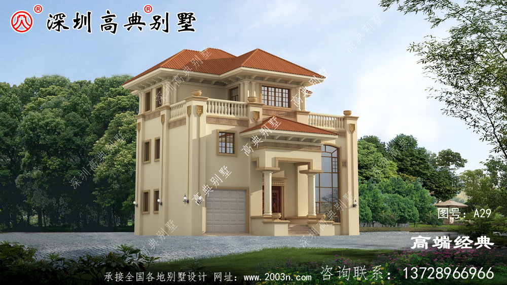 最流行别墅,农村建房的标杆