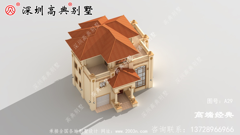 最流行别墅,农村建房的标杆
