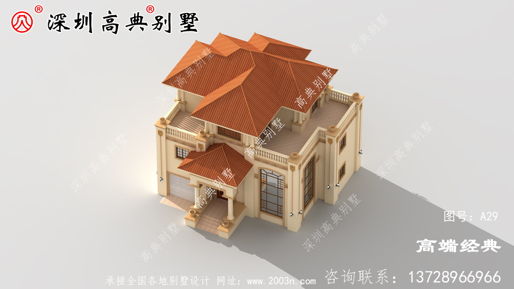 最流行别墅,农村建房的标杆