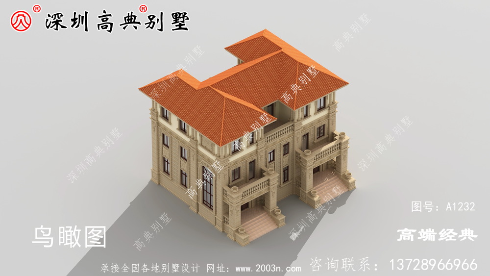 农村二楼半自营住宅照片,户型合理实用,适合农村建设。