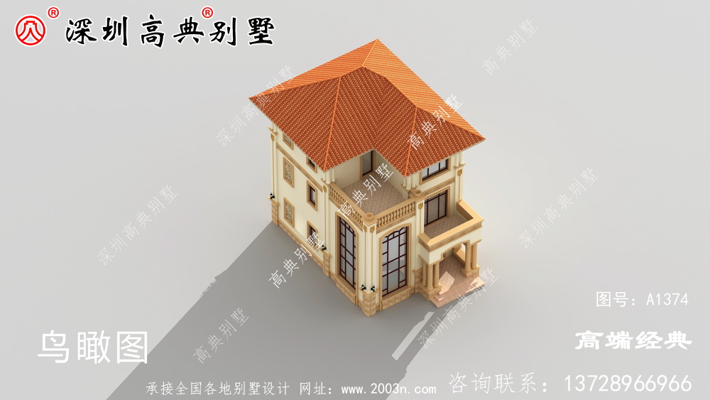 农村二层半楼房图片设计图