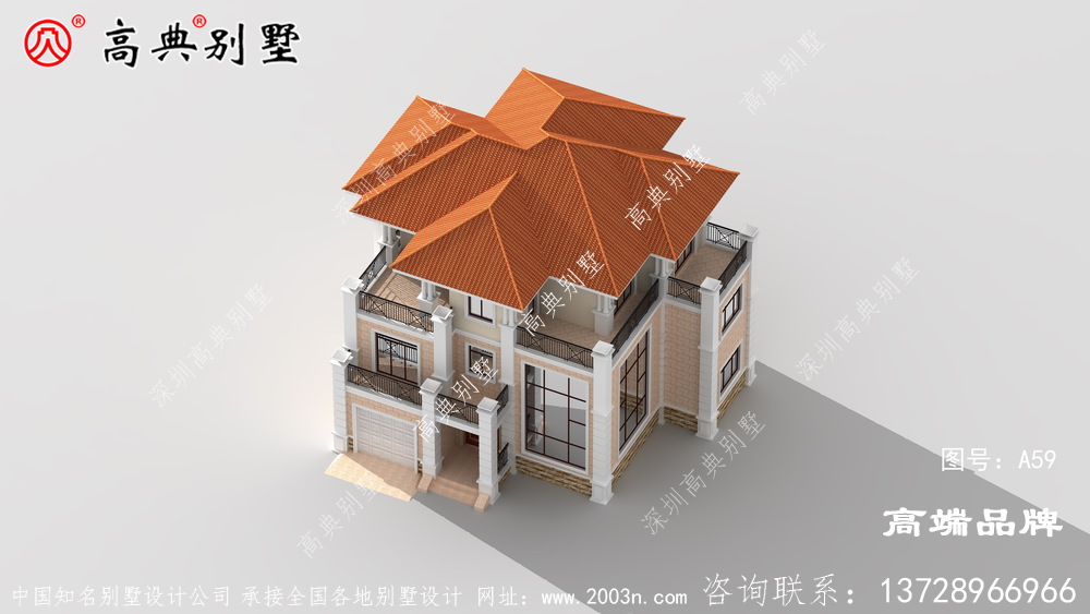 整体功能区分明确,公共区域符合农村生活