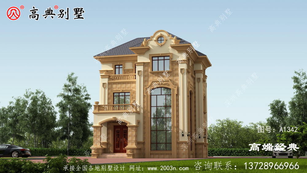 左右特直和圆弧造成视觉冲击,让人过目难忘