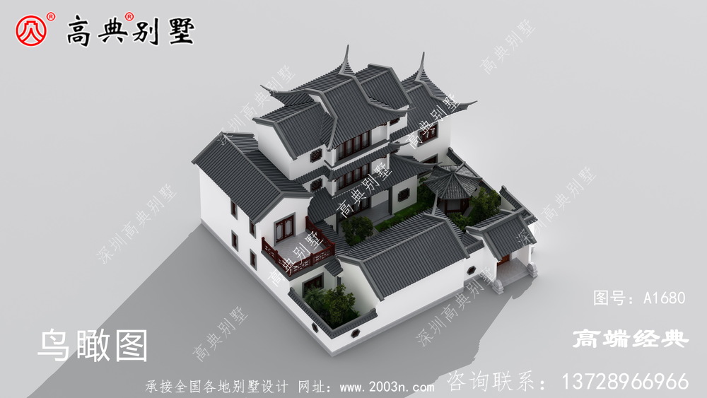 多窗设计,营造出丰富的立面和层次感