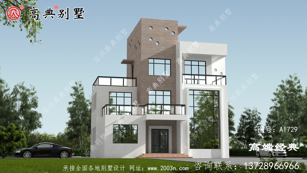 农村现代风格别墅合理布局,重在实用