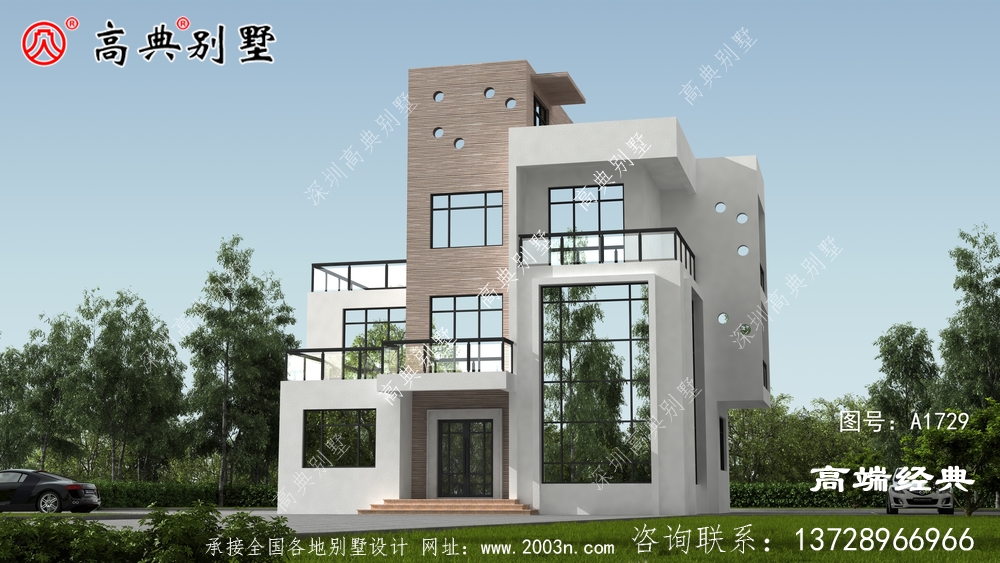 农村现代风格别墅合理布局,重在实用