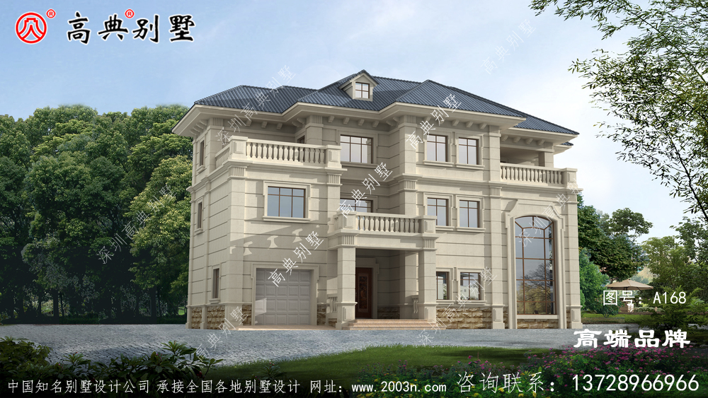 农村欧式自建别墅设计图纸，给自己建造一个温馨的家！