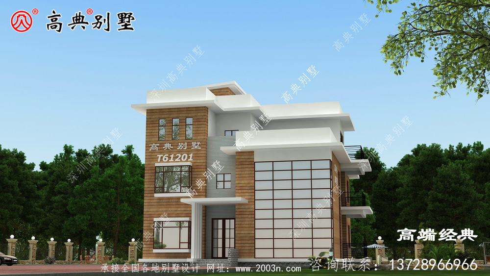 现代风格色彩清新明亮,给人舒适温馨的居住体验感