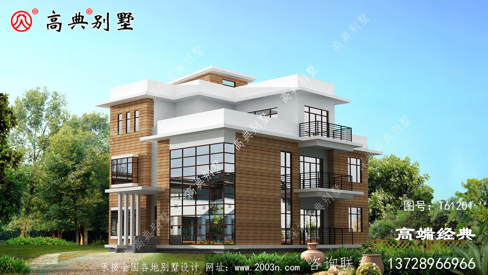 现代风格色彩清新明亮,给人舒适温馨的居住体验感